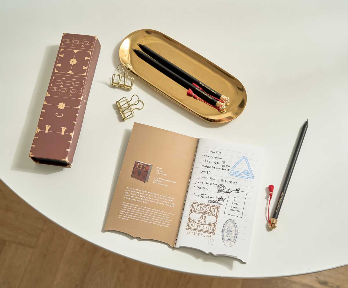 Jeonju Chest (전주반닫이) Mini Notebook