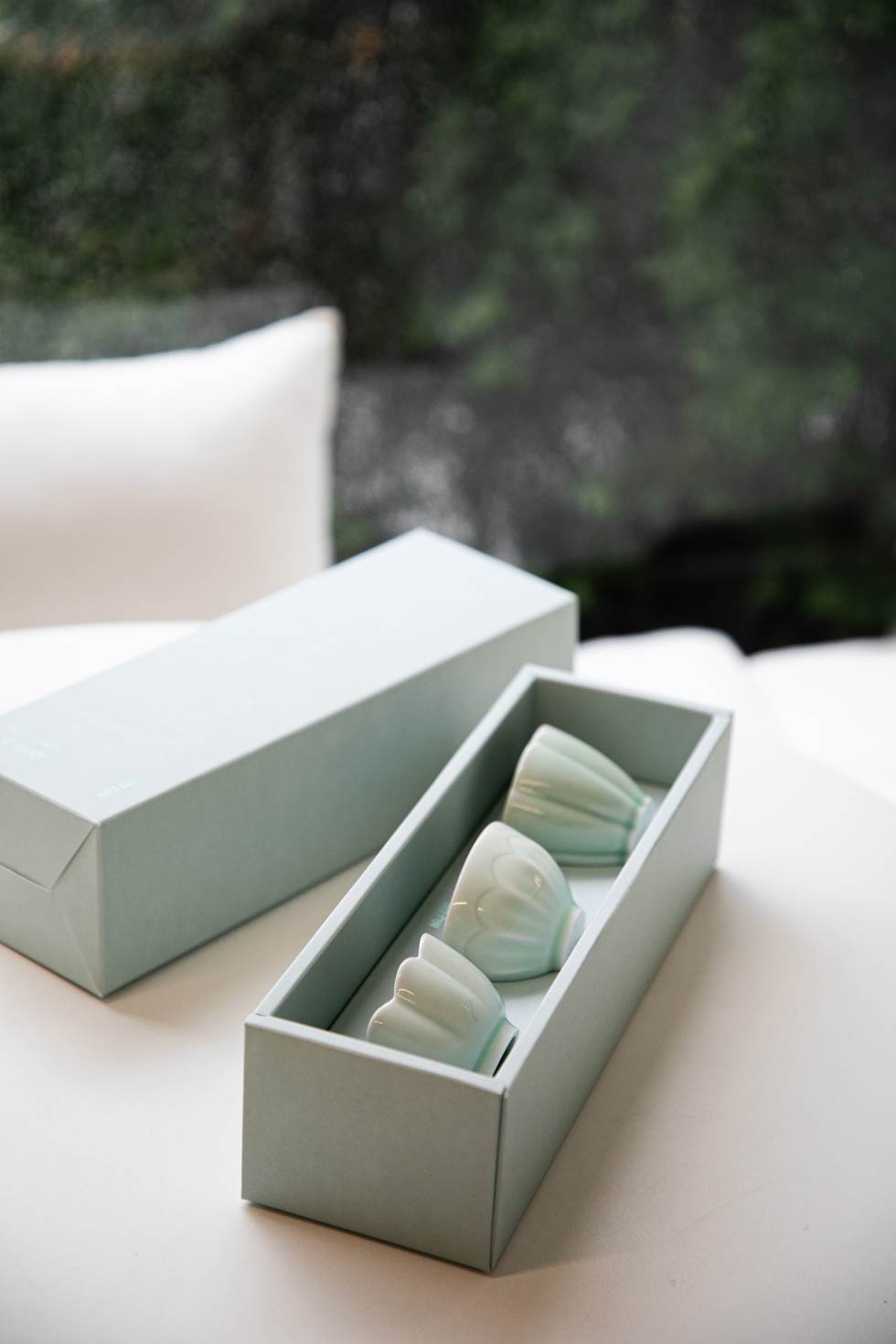MU:DS x MUJAGI Celadon Cup Set (고려 청자)