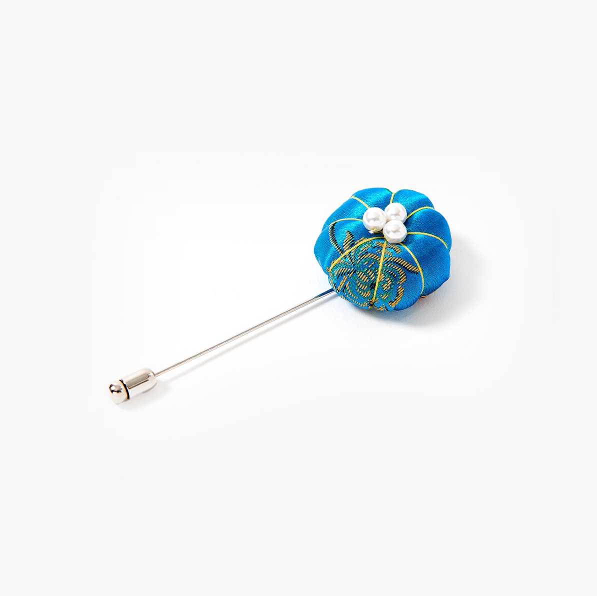 Pumpkin Boutonniere Lapel Pin – Gift Packaging, Artisan Presentation | PEUM Korean Houseware
