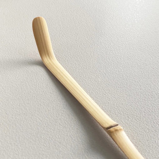 Bamboo Matcha Spoon Chasi by Heo Dokyung – full spoon profile | PEUM Korean Houseware