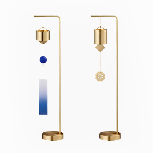 Brass Table Wind Chime with Stand | by Bang Yoon-jeong (방윤정)