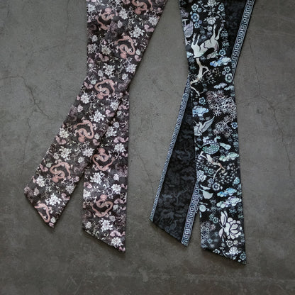 Twilly Scarf – Sipjangsaeng(십장생) & Dragon Design