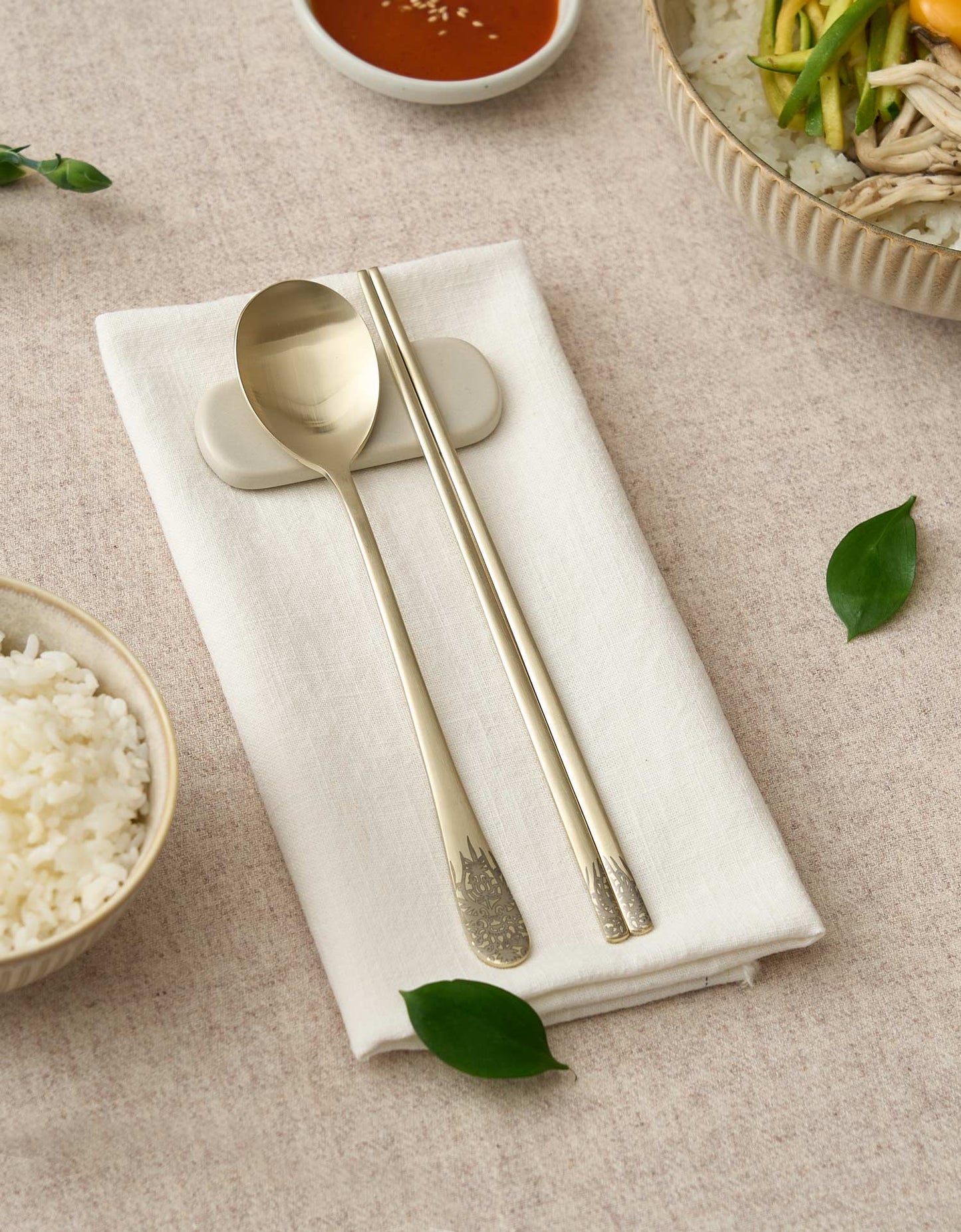 Royal Baekje Spoon & Chopstick Set