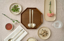 Royal Baekje Spoon & Chopstick Set – Chopsticks on Fabric Background | PEUM Korean Houseware