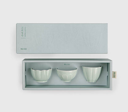 MU:DS x MUJAGI Celadon Cup Set (고려 청자)