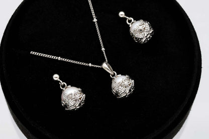 Hyangro Celadon Jewellery Set – Necklace & Earrings (2 options)