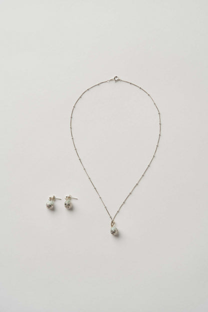Hyangro Celadon Jewellery Set – Necklace & Earrings (2 options)