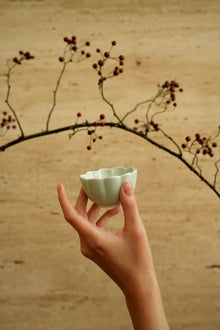 MU:DS x MUJAGI Celadon Cup Set – Minimalist Paper Box Packaging | PEUM Korean Houseware
