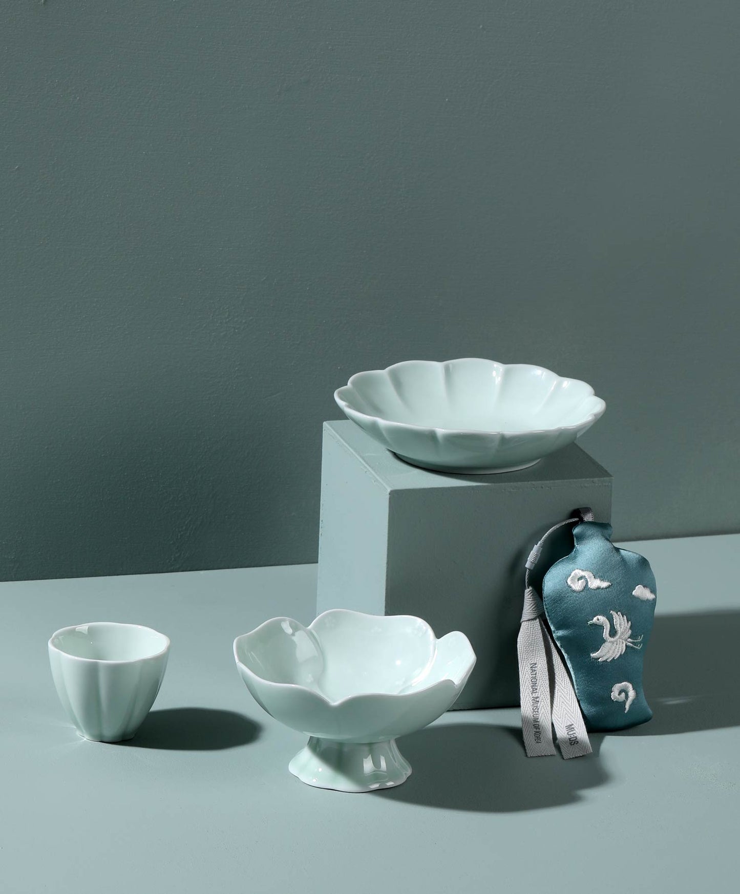 MU:DS x MUJAGI Celadon Plate Set (고려 청자)