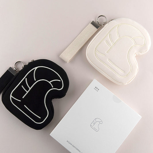 Chimi Pouch – Inspired by Mireuksaji Roof Ornament