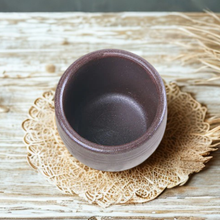 Onggi Pottery Water Cup – side view showing handmade silhouette | PEUM Korean Houseware