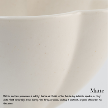 Baekja Soju Cup and Sauce Bowl – White Porcelain Glaze Close-Up | PEUM Korean Houseware