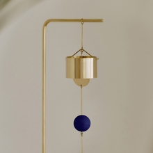 Brass Wind Chime by Bang Yoon-jeong – Chime Close-Up, Brass Detail | PEUM Korean Houseware