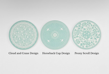 Kim Tae-san Celadon Ceramic Coaster – Cork Base Detail | PEUM Korean Houseware