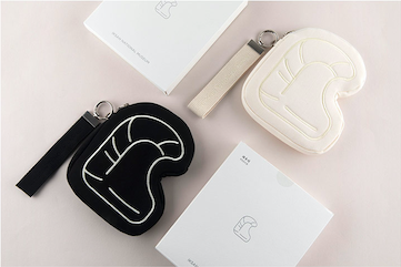 Chimi Pouch – Inspired by Mireuksaji Roof Ornament