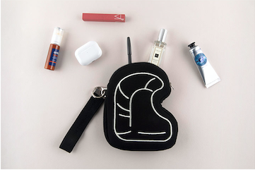 Chimi Pouch – Inspired by Mireuksaji Roof Ornament