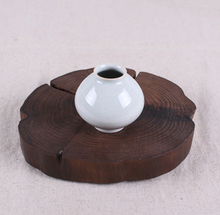 Miniature Joseon Moon Jar Vase Small – Top View | PEUM Korean Houseware