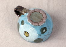 Cosmos Sky Coffee Cup Set – close-up of hand-painted petal decoration | PEUM Korean Houseware
