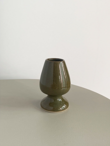 Matcha Whisk Holder by Lim Dongryul – close-up of kiln-fired porcelain surface | PEUM Korean Houseware