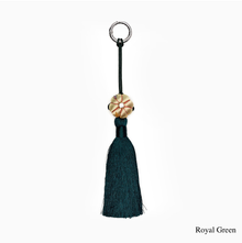 Pumpkin Knot Norigae Monochrome – Cubic Zirconia Accent Detail | PEUM Korean Houseware