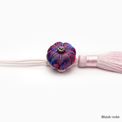Pumpkin Knot Norigae – Styled on Bag | PEUM Korean Houseware
