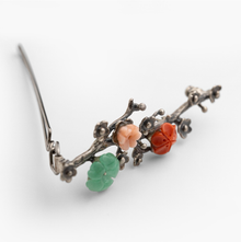 Tricolor Plum Blossom Hairpin – Artisan Craft by Kim Young-hee, Seoul | PEUM Korean Houseware