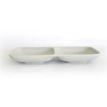 Gobaekja Chrysanthemum Two-Section Plate – Chrysanthemum motif in one compartment | PEUM Korean Houseware
