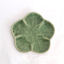 Flower 꽃 Plate 15cm – Blue Glaze Variant | PEUM Korean Houseware