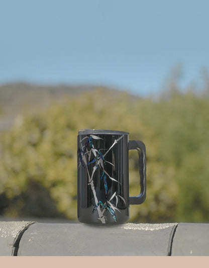 Jang-i Bamboo Mug – Bamboo Leaf Motif, Sagunja Artisan Craft | PEUM Korean Houseware