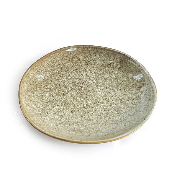 Cheonmok White Round Side Plate – 22cm