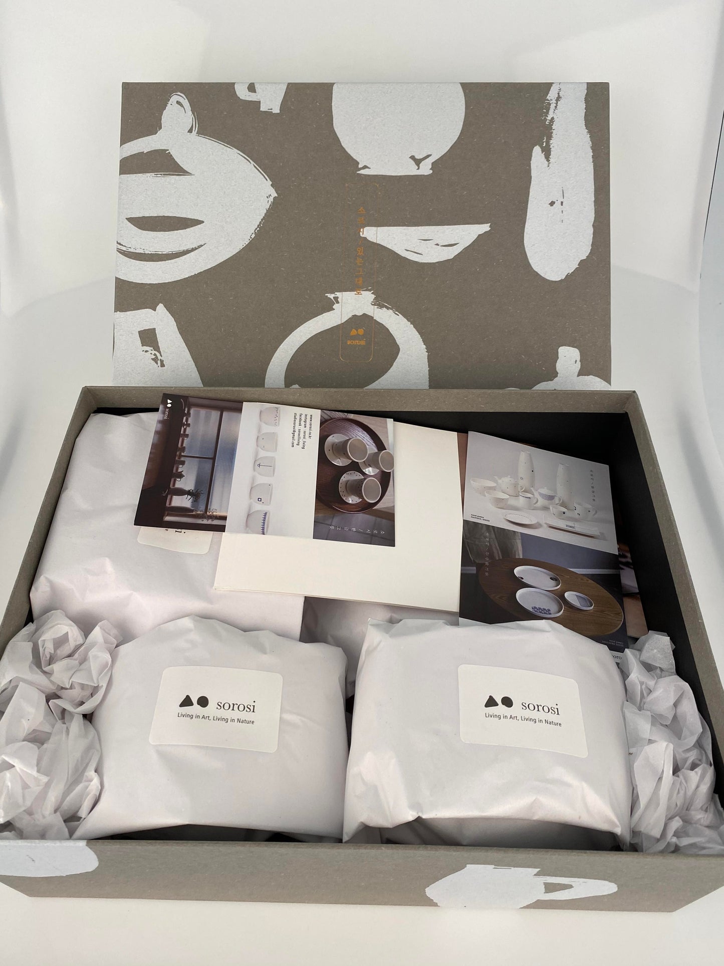 Sorosi Hangeul & Sansuhwa Collection – Special Tableware Gift Set