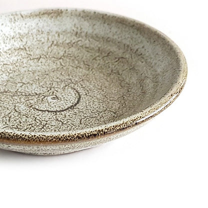 Cheonmok White Round Side Dish – 14.5cm