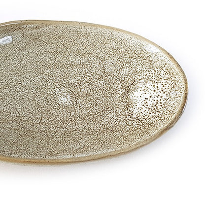 Cheonmok White Oval Side Plate – 19cm