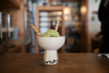Sorosi Shipjangsaeng Pedestal Dish – Side Profile, Baekja Porcelain | PEUM Korean Houseware