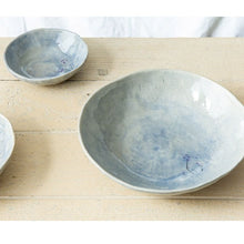 Blue Flower Garden Bowl 13cm – Top View showing Pattern | PEUM Korean Houseware