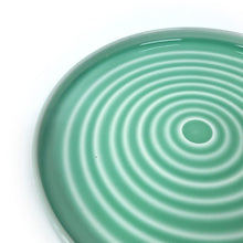 Jade Sky Ripple Medium Plate – Lifestyle, Korean Artisan Dining | PEUM Korean Houseware