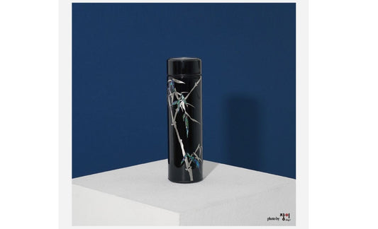Jang-i Najeonchilgi Mother-of-Pearl Tumbler - Bamboo/대나무 (450ml)