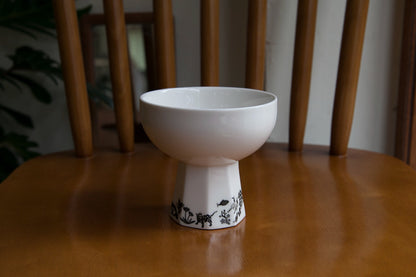 Sorosi Shipjangsaeng Pedestal Dish – Interior Accent, Jewelry Holder Use | PEUM Korean Houseware