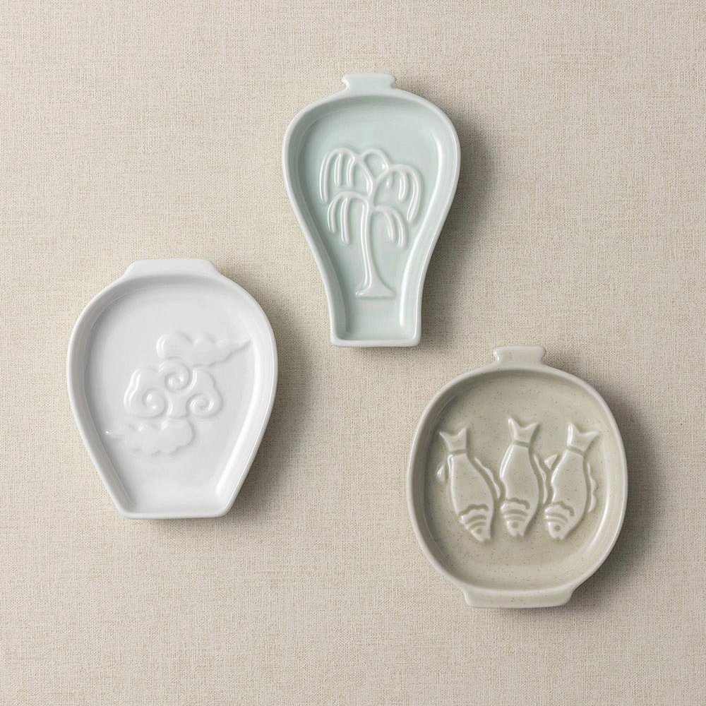Ceramic Sauce Bowl Set - Gwangju National Museum Edition