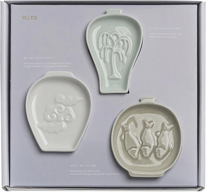 Ceramic Sauce Bowl Set - Gwangju National Museum Edition