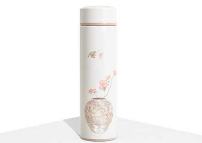Jang-i Rose of Sharon Tumbler – Hwabyeongdo Painting Inspiration | PEUM Korean Houseware
