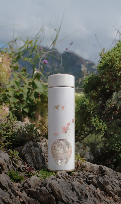 Jang-i Peony Hwabyeongdo Tumbler – Lifestyle Table Setting | PEUM Korean Houseware