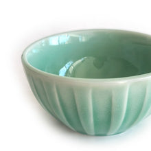 Jade Sky Small Bowl 11.5cm – Celadon Glaze, Top View | PEUM Korean Houseware