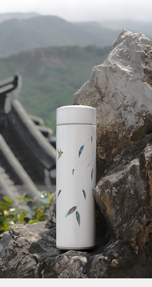 Jang-i Willow Tree Tumbler – NZ Abalone Shell Iridescence Detail | PEUM Korean Houseware