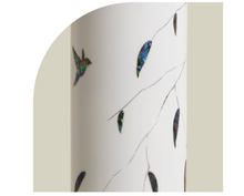 Jang-i Willow Tumbler – Close-up of Branch Motif, White and Black | PEUM Korean Houseware