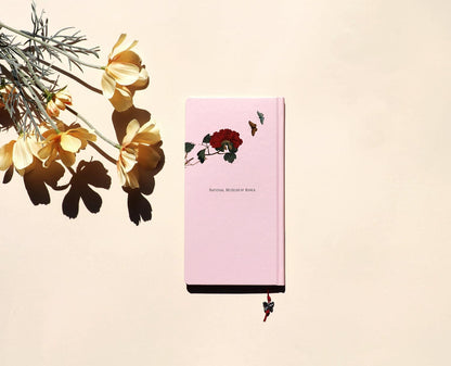 Nam Gye-u Flower & Butterfly Hardcover Notebook