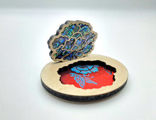 Mother of Pearl Inlay Brooch – On Display Stand, Interior Objet | PEUM Korean Houseware