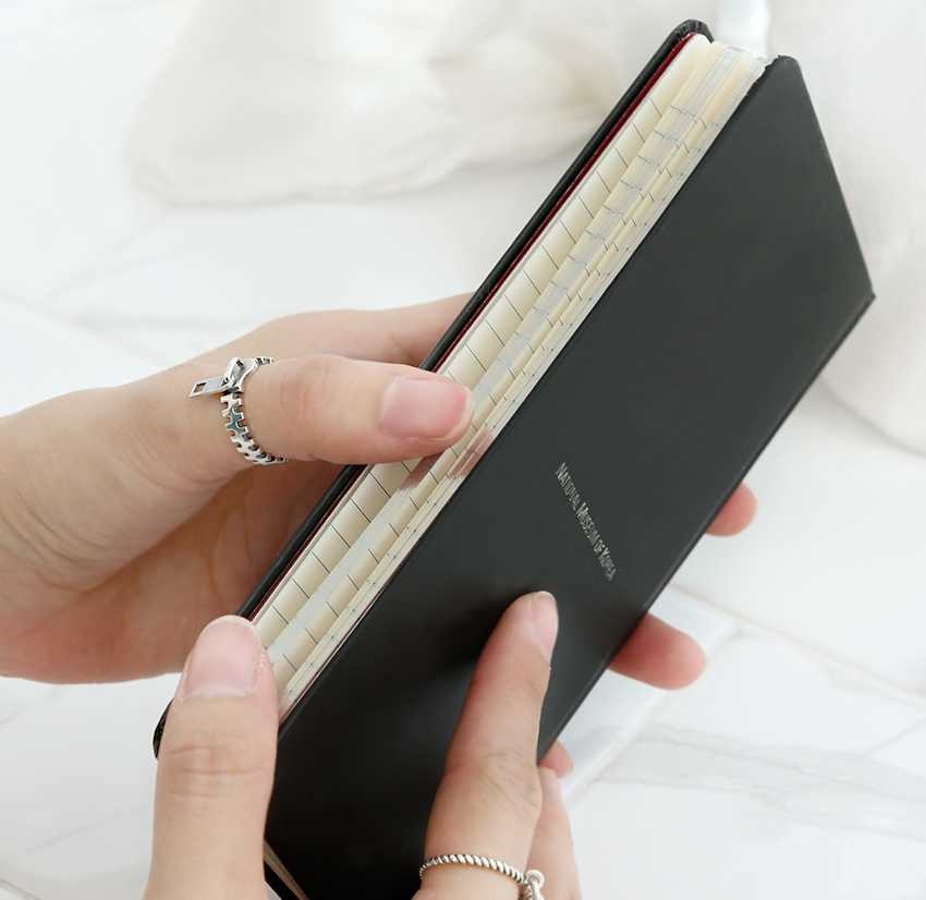 Najeon Mother of Pearl Motif Hardcover Notebook