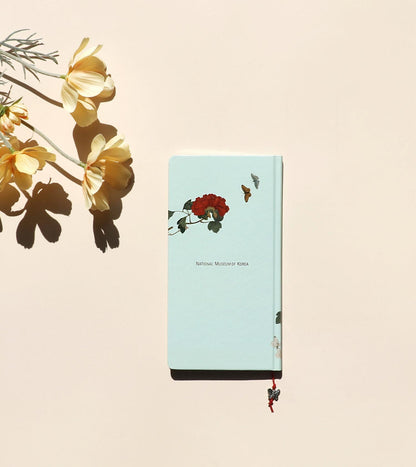 Nam Gye-u Flower & Butterfly Hardcover Notebook