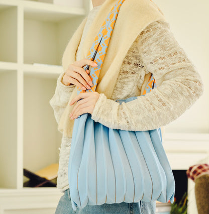 MU:DS x Joseph & Stacey - Lee Soon-shin Turtle Ship Pleats Bag (Medium)